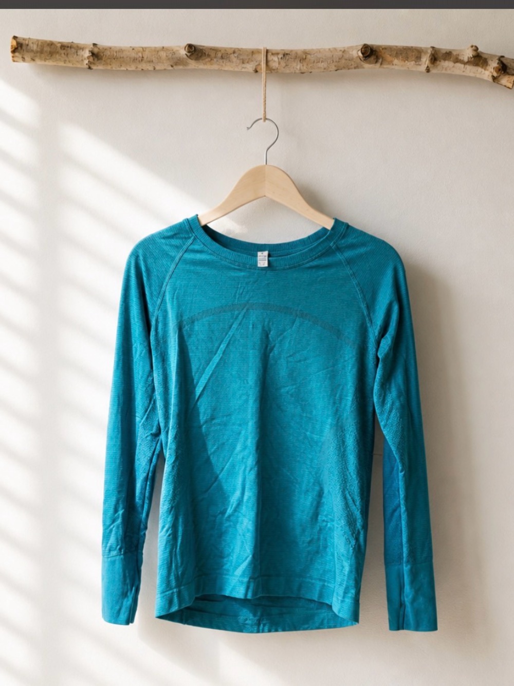 Teal Long Sleeve Women's Top